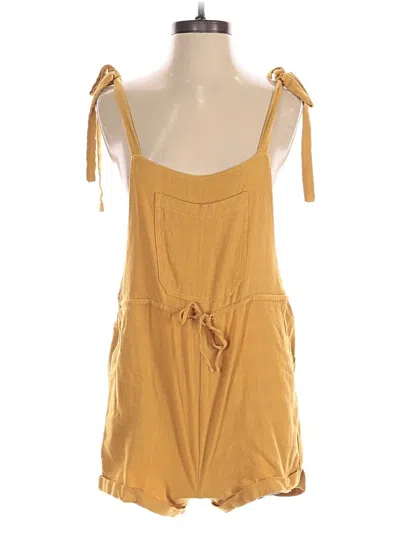Pre-owned Lulus Romper In Brown