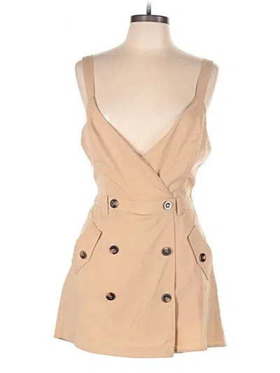 Pre-owned Lulus Romper In Brown