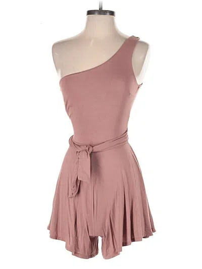 Pre-owned Lulus Romper In Brown