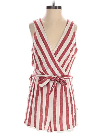 Pre-owned Lulus Romper In Brown