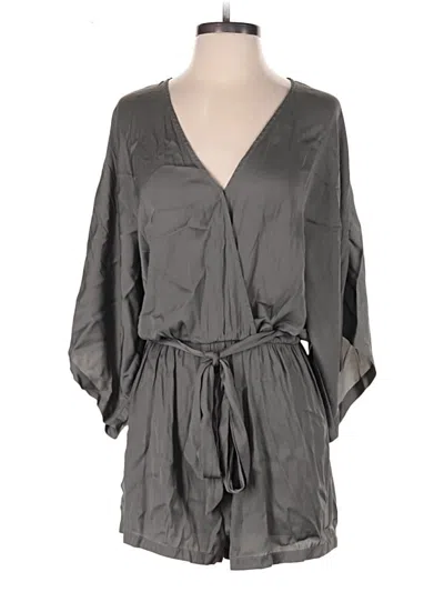 Pre-owned Lulus Romper In Gray
