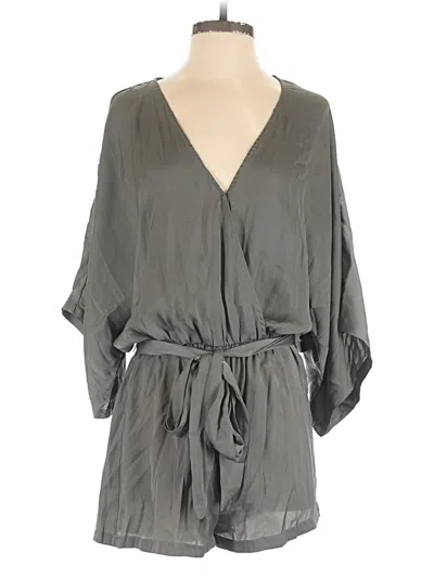 Pre-owned Lulus Romper In Gray