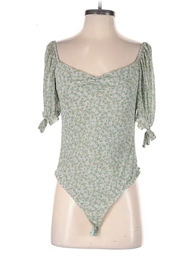Pre-owned Lulus Romper In Green