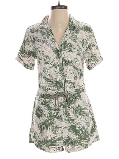 Pre-owned Lulus Romper In Green