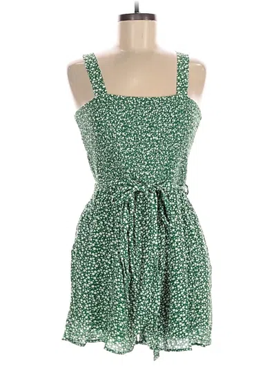 Pre-owned Lulus Romper In Green