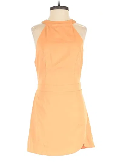 Pre-owned Lulus Romper In Orange