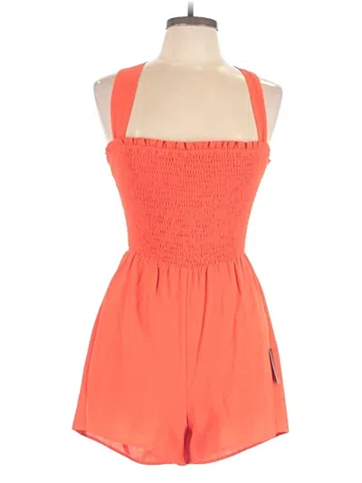 Lulus Romper In Orange