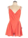 Lulus Romper In Orange