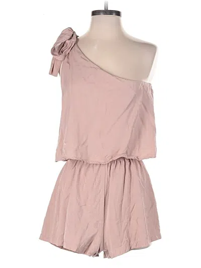 Pre-owned Lulus Romper In Pink