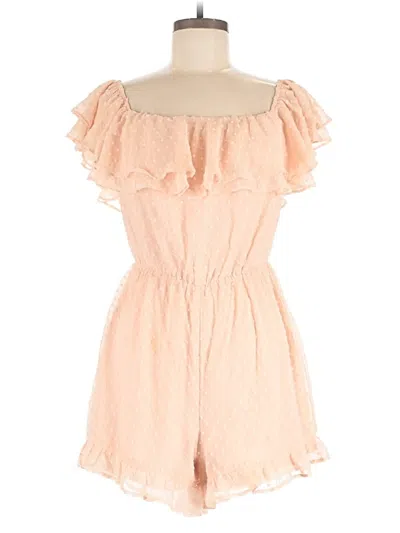 Pre-owned Lulus Romper In Pink