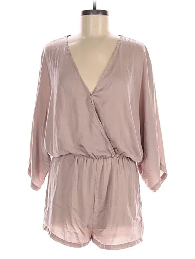 Pre-owned Lulus Romper In Pink