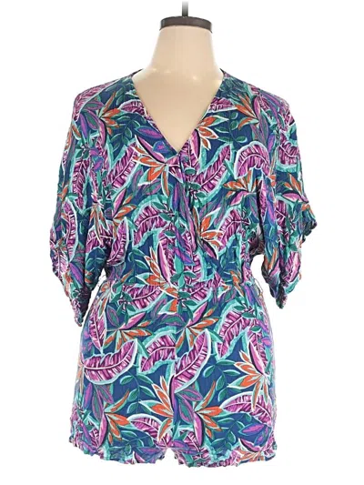 Pre-owned Lulus Romper In Purple