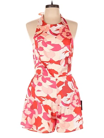 Pre-owned Lulus Romper In Red