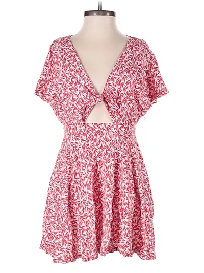 Pre-owned Lulus Romper In Red