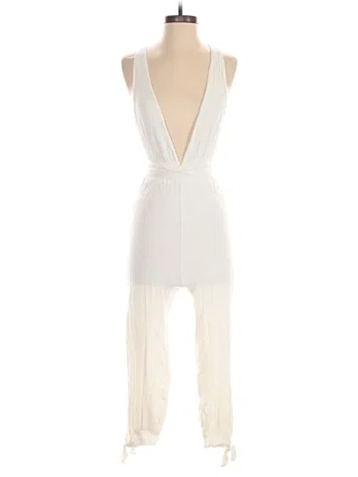 Pre-owned Lulus Romper In White