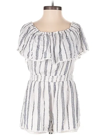 Pre-owned Lulus Romper In White