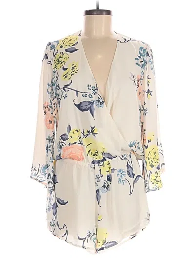 Pre-owned Lulus Romper In White