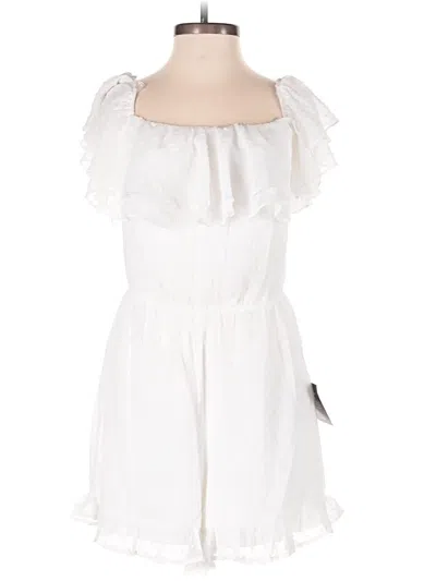 Pre-owned Lulus Romper In White