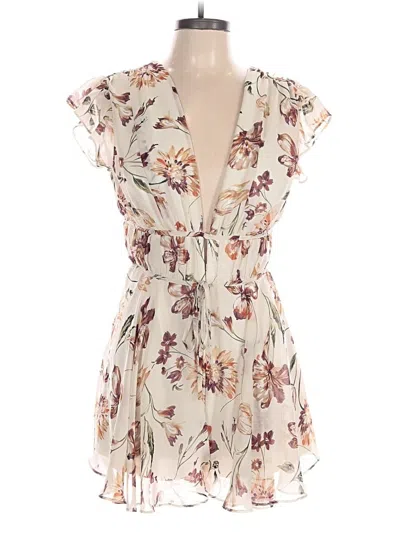 Pre-owned Lulus Romper In White