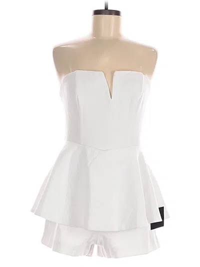 Pre-owned Lulus Romper In White