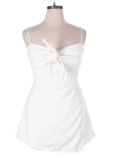 Pre-owned Lulus Romper In White