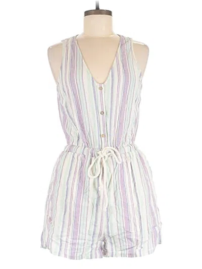 Pre-owned Lulus Romper In White