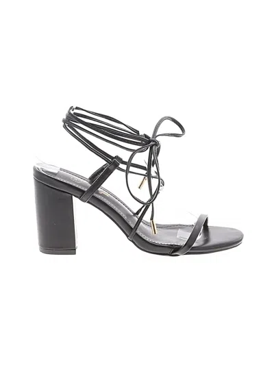 Pre-owned Lulus Sandals In Black