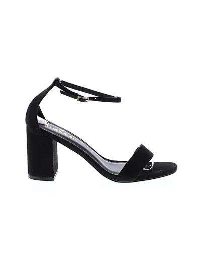 Pre-owned Lulus Sandals In Black