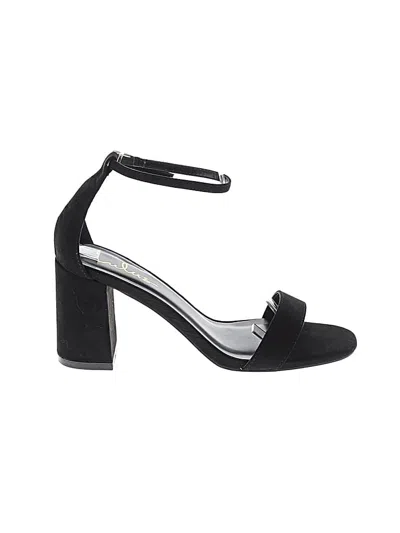 Pre-owned Lulus Sandals In Black