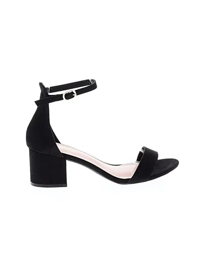 Pre-owned Lulus Sandals In Black