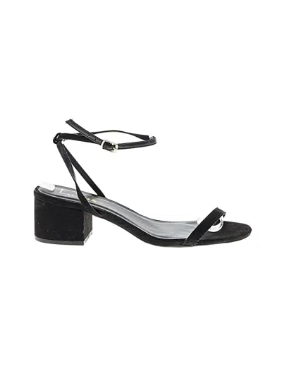 Pre-owned Lulus Sandals In Black