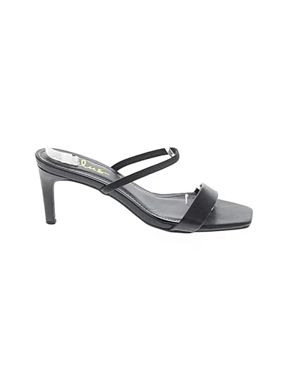 Pre-owned Lulus Sandals In Black