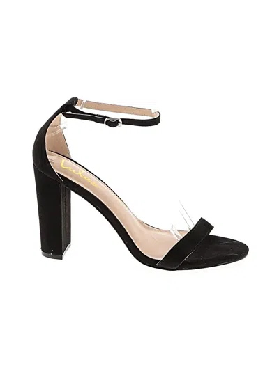Pre-owned Lulus Sandals In Black