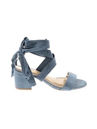 Pre-owned Lulus Sandals In Blue