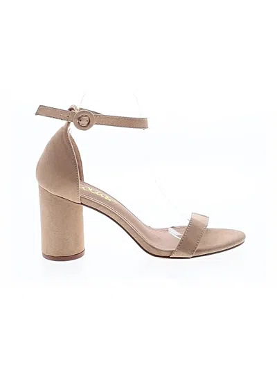 Pre-owned Lulus Sandals In Brown