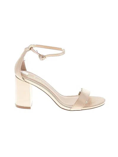 Pre-owned Lulus Sandals In Ivory