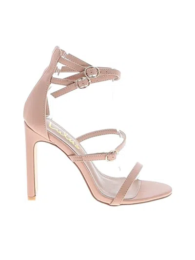 Pre-owned Lulus Sandals In Pink