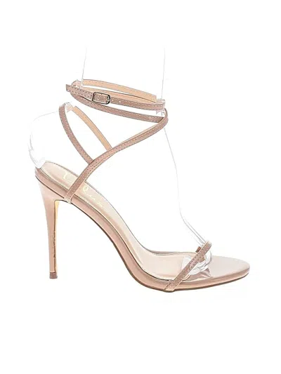 Pre-owned Lulus Sandals In Tan