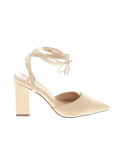 Pre-owned Lulus Sandals In White