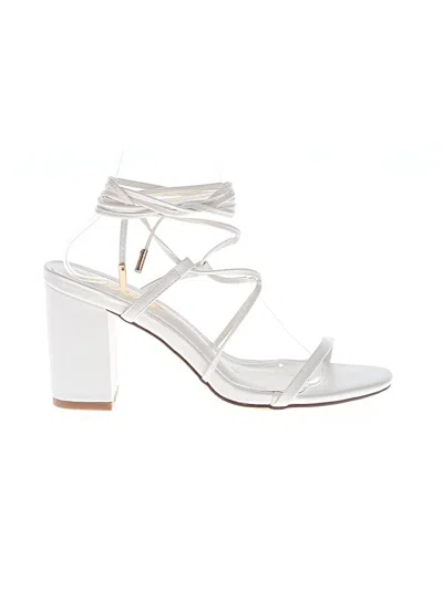 Pre-owned Lulus Sandals In White