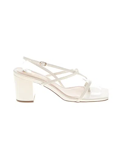 Pre-owned Lulus Sandals In White
