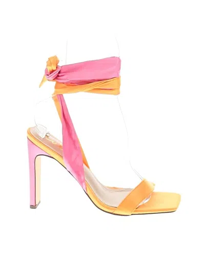 Pre-owned Lulus Sandals In Yellow