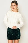 Lulus Shimmering Style Emerald Green Velvet Sequin Mini Skirt In Emerald Green