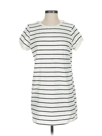 Pre-owned Lulus Short Sleeve T-shirt In White