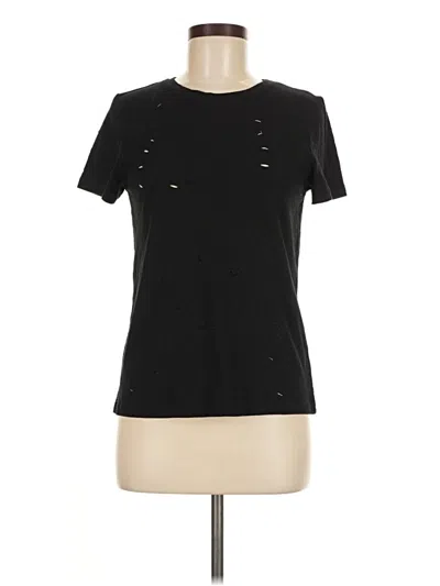 Pre-owned Lulus Short Sleeve T-shirt In Black