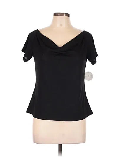 Pre-owned Lulus Short Sleeve T-shirt In Black