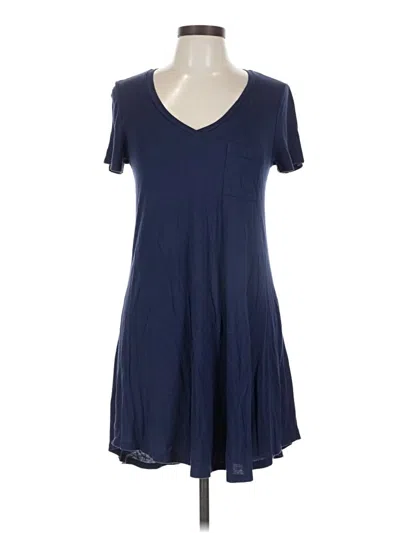 Pre-owned Lulus Short Sleeve T-shirt In Blue