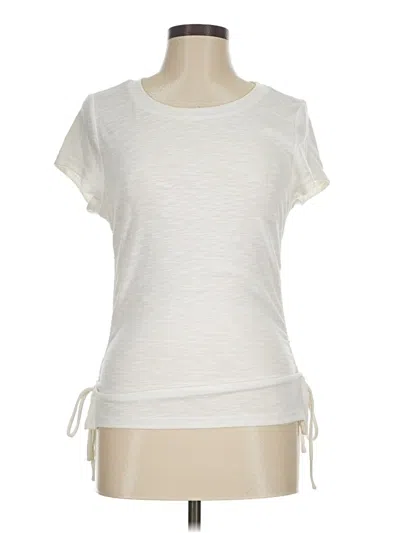 Pre-owned Lulus Short Sleeve T-shirt In Ivory
