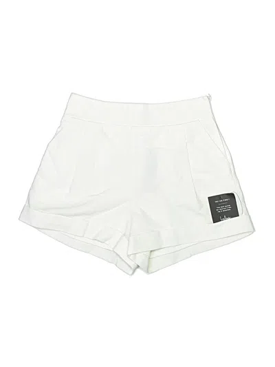 Pre-owned Lulus Shorts In Ivory