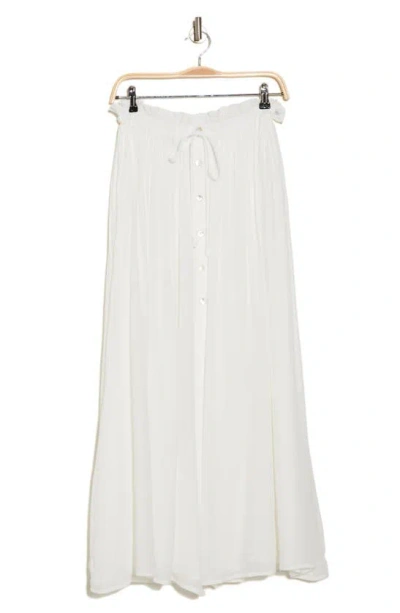 Lulus Simple Inspiration Skirt In White